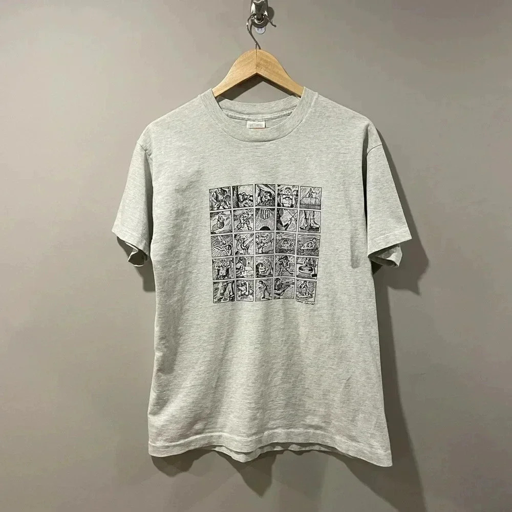 Vtg 93’ Ontario Winter Games Single Stitch  T-Shirt